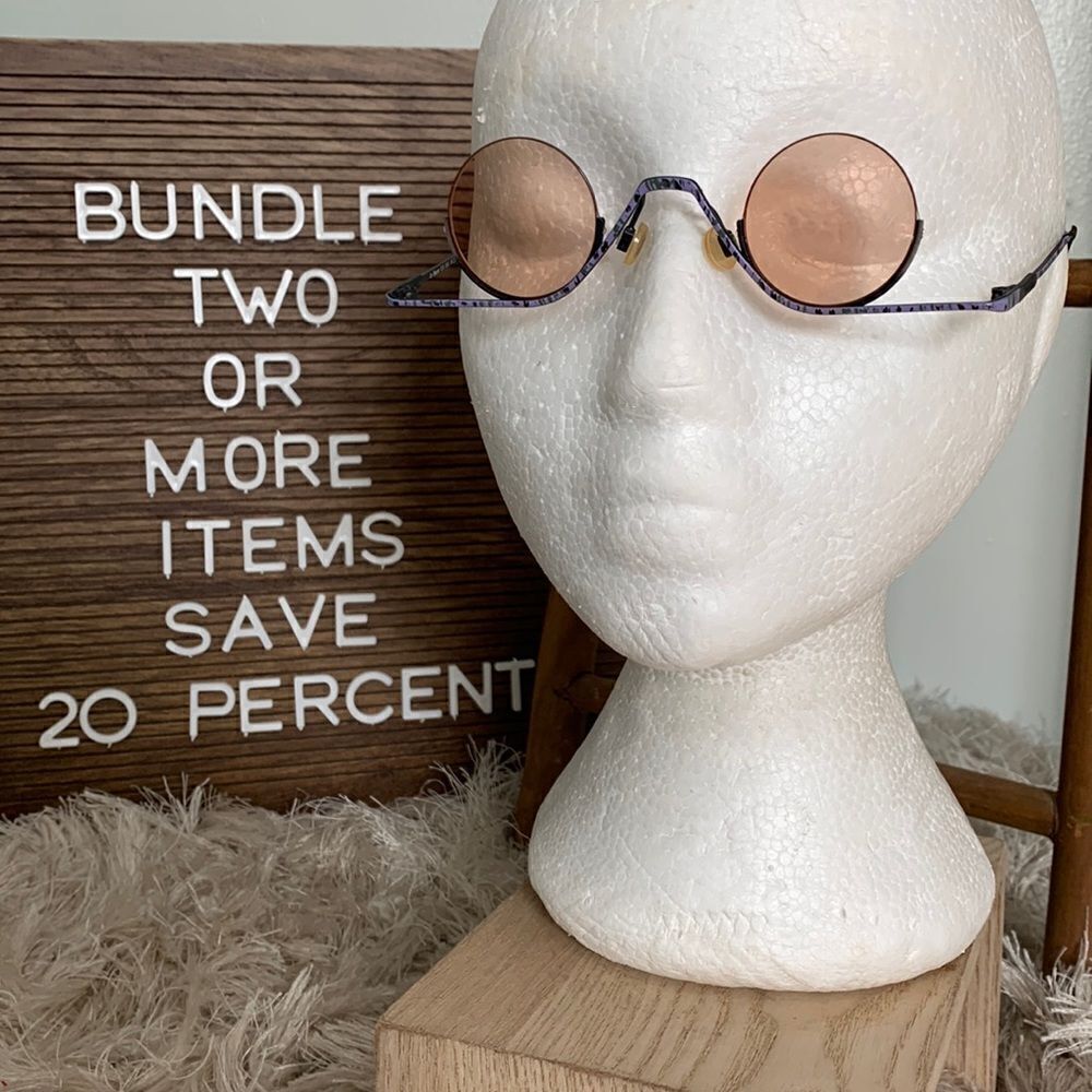 Vintage Rare YABI-Spirit 140 Jo Meurer 515‎ 852 34-20-140 Unique Sunglasses